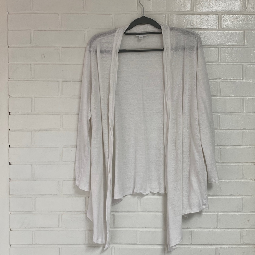 J Jill love Linen cardigan